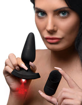 Laser Anal Plug with Remote Control and Pulsating Vibration Butt Plugs - Vibrating